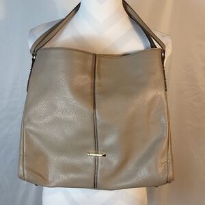 Anne Kline Taupe 3 Compartment Tote